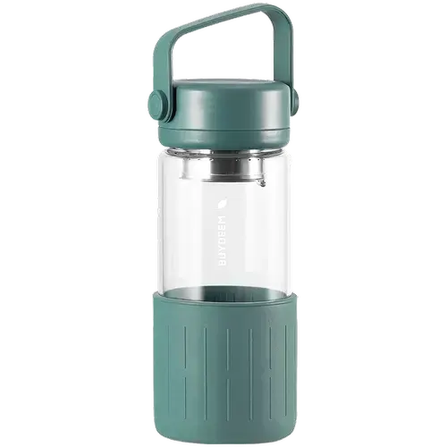 Sticla de ceai BUYDEEM DG42-CG, 300 ml (Verde)