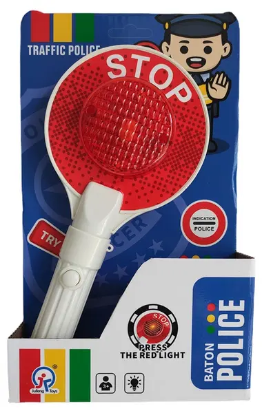 Sticlă de oprire pentru copii cu efecte luminoase Raya Toys, pe baterii