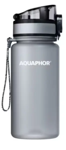Sticlă filtrantă Aquaphor - City, 160025, 350 ml, gri