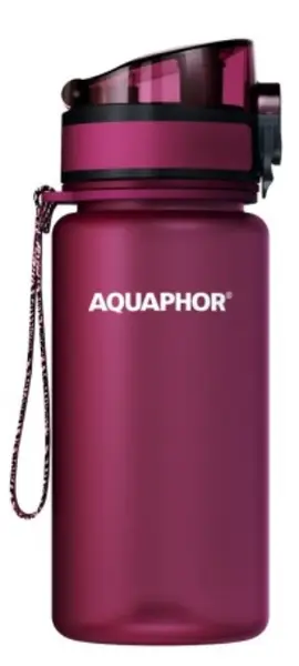 Sticlă filtrantă Aquaphor - City, 160028, 350 ml, ruby