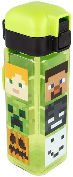 Sticlă pătrată Stor - Minecraft, 500 ml