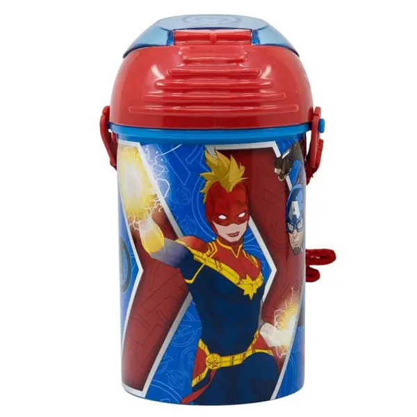 Sticla pentru apa, anticurgere, multicolor, 450 ml, fara BPA, Heraldic Army, Avengers Engros