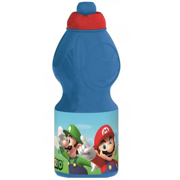 Sticla plastic, 400 ml, Super Mario Engros