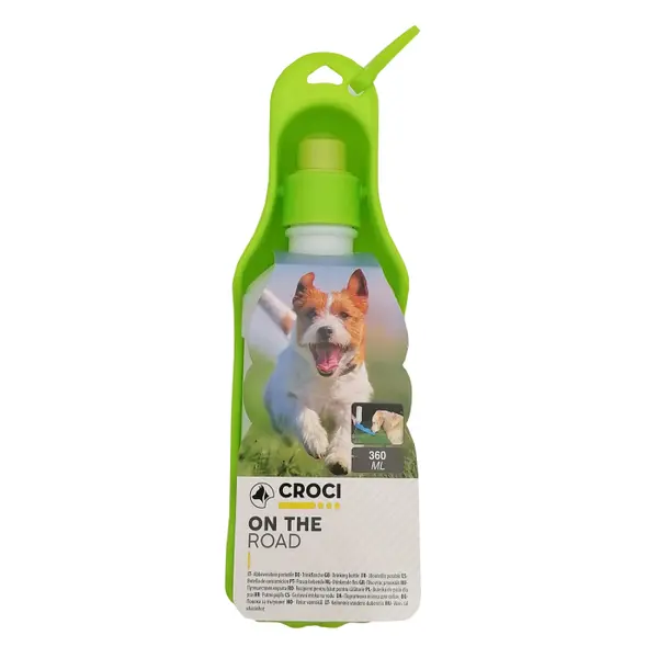 Sticla si bol pentru calatorii Croci 2 in 1, 360 ml