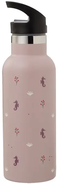 Sticlă și termos din oțel inoxidabil 2 în 1 Fresk - Seahorse, 500 ml