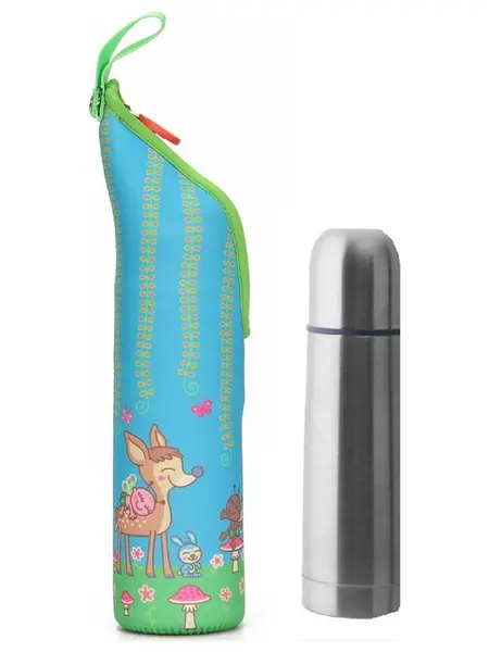 Sticla termica cu husa Lj Bambino 0.5L