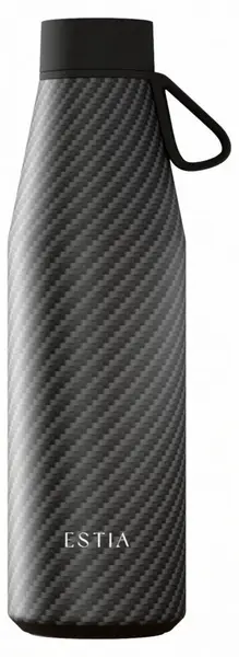 Sticlă termică Estia Flow - Carbon Fibre, 500 ml