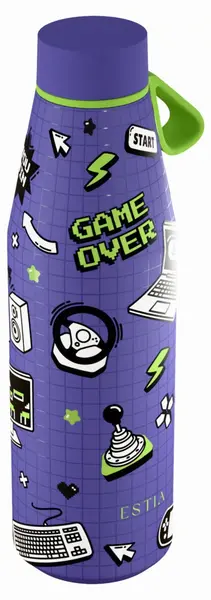 Sticlă termică Estia Flow - Game Over, 500 ml