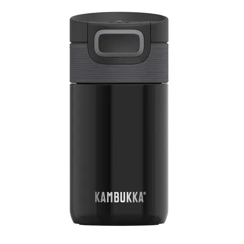 Sticla termica Kambukka Etna, otel inoxidabil, 300 ml, Negru