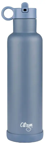 Sticlă termică pentru apă Citron - 750 ml, albastru
