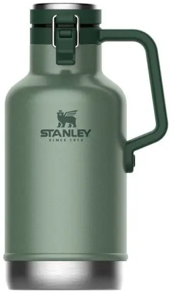 Sticla termica pentru bere Stanley - The Easy Pour, Hammertone Green, 1.9 l