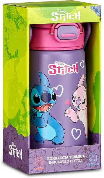 Sticlă termică Seven - Lilo & Stitch, 460 ml