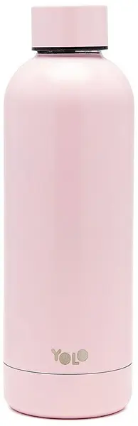 Sticlă termică YOLO - Pastel Pink, 500 ml