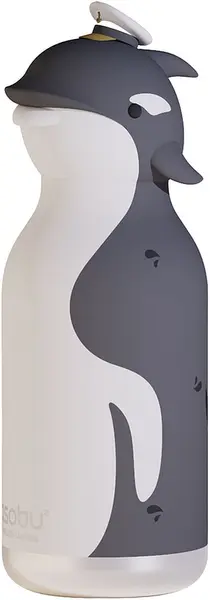 Sticlă termo pentru copii Asobu Bestie - Orca, 460 ml