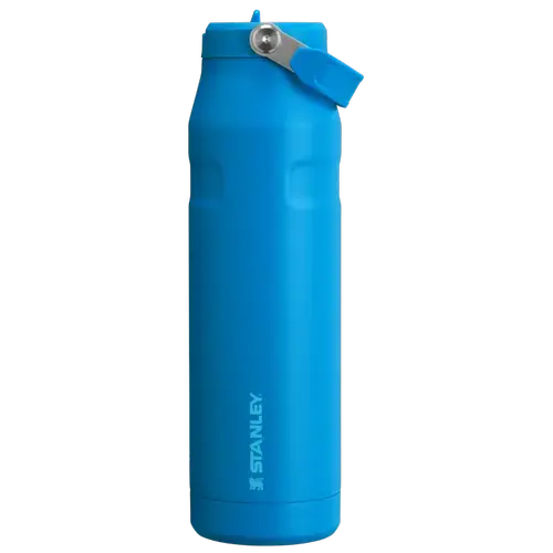 Sticla termos cu pai pliabil Stanley The IceFlow Bottle Flip Straw 2.0 1.06L, 10-12111-079, Albastru