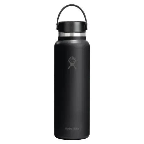 Sticla termos, inox, 1,18L, inchWide Mouthinch, Hydro Flask (Negru)