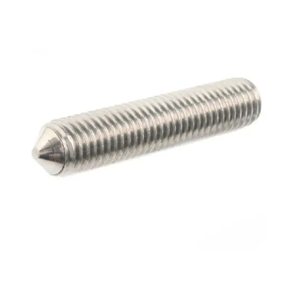 Stift Filetat cu Locas Inbus si Varf DIN 914 Otel, M10 x 45