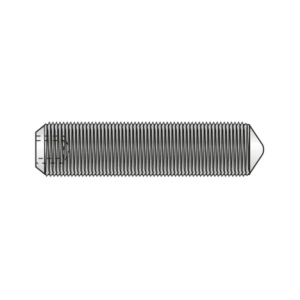 Stift Filetat Locas Inbus Varf 914 Inox A2-M10 X 20