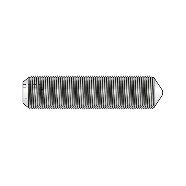 Stift Filetat Locas Inbus Varf 914 Otel-M 5x 40