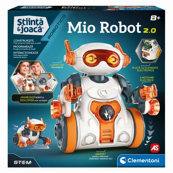 STIINTA SI JOACA ROBOTICS ROBOTUL MIO 2.0