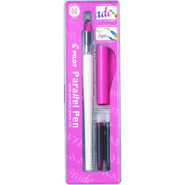 Stilou caligrafic Pilot Parallel Pen 3 mm cu capac Stilou caligrafic Pilot Parallel Pen 3 mm cu capac