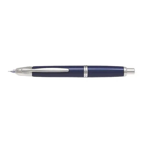 Stilou Capless Rhodium Pilot varf fin corp albastru Stilou Pilot Capless Rhodium varf fin albastru