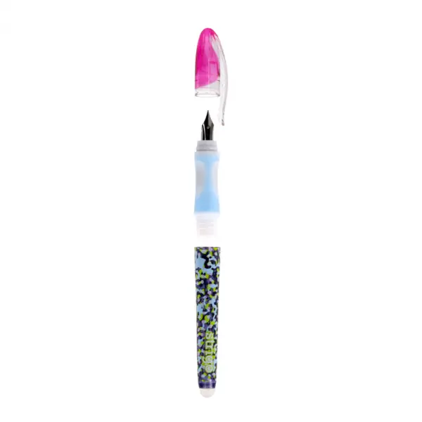 Stilou cu stergere Strigo Wild + 2 rezerve + dispozitiv curatare
