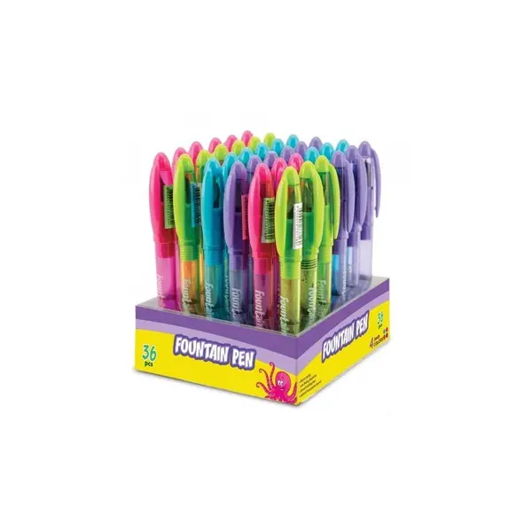 Stilou din Plastic, Octopus, Corp Colorat, Diverse Culori