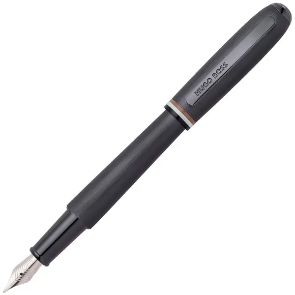 Stilou Hugo Boss Contour - Iconic, gri închis