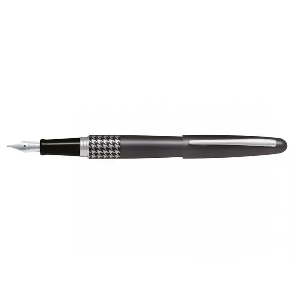 Stilou MR Retro Pop Pilot varf mediu corp metalic Stilou MR Retro Pop Pilot varf mediu corp metalic gri inchis