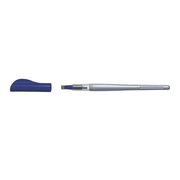 Stilou Parallel Pen Pilot 6 mm varf extragros albastru Stilou Parallel Pen Pilot 6 mm varf extragros albastru