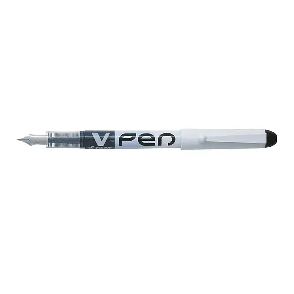 Stilou Pilot V-Pen Erasable culori diverse 0.5 mm cu capac Stilou Pilot V-Pen Erasable culori diverse 0.5 mm cu capac negru