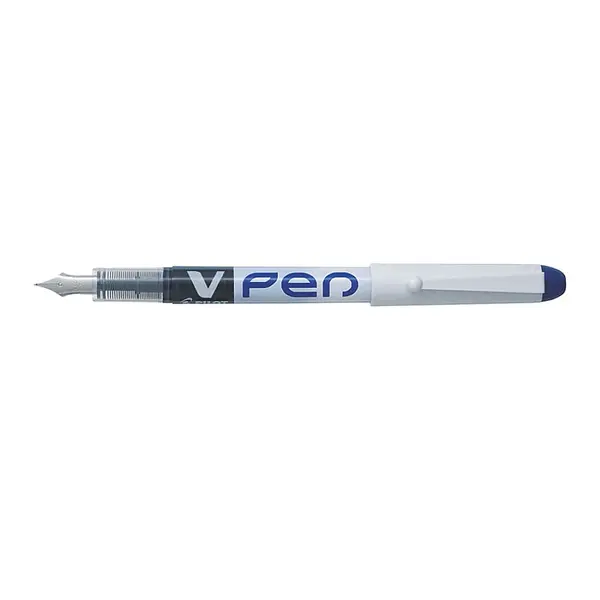 Stilou Pilot V-Pen Erasable culori diverse 0.5 mm cu capac Stilou Pilot V-Pen Erasable culori diverse 0.5 mm cu capac albastru