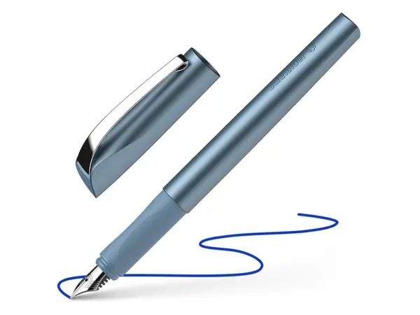 Stilou Schneider cu penita ultra rezistenta si varf din iridiu, model Ceod Shiny, blue