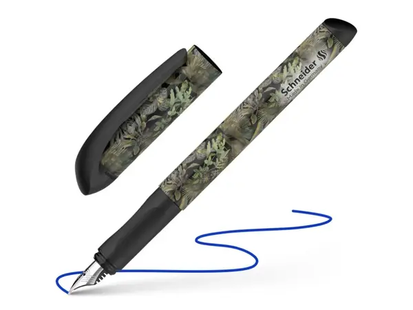 Stilou Schneider Voice 2026, penita M, grip ergonomic, negru