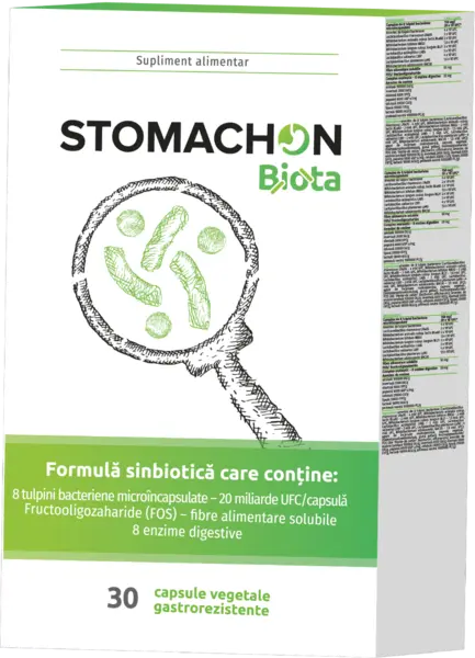 Stomachon Biota, 30 capsule, Naturpharma