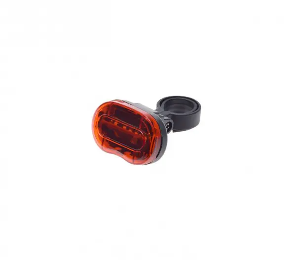 Stop spate bicicleta, 3 led-uri, montare pe tija sa, 2 x AAA