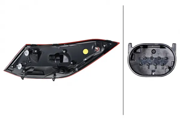 Stop spate dreapta (exterior, LED, lumina de marsarier) potrivit MERCEDES CLS C257 12.17-