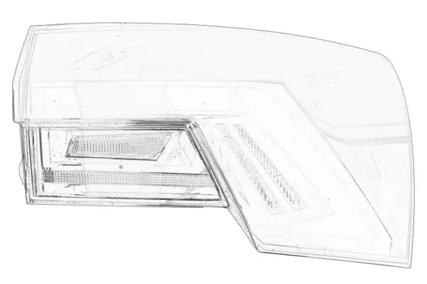 Stop spate dreapta potrivit SKODA OCTAVIA IV 11.19-
