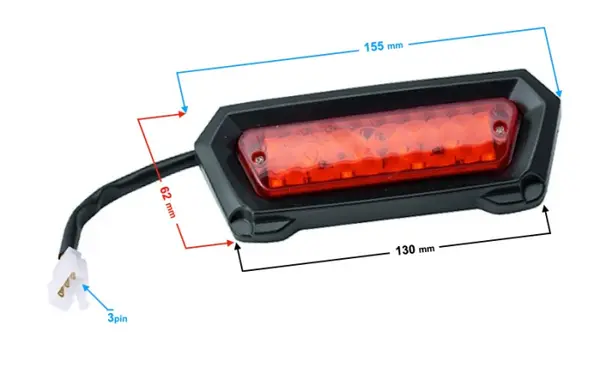 Stop spate LED atv moto