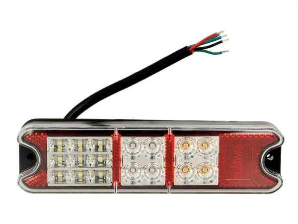 Stop spate stanga dreapta (LED, 12 24V, cu intermitent, lumina de marsarier, cu stop, lumina de parcare)