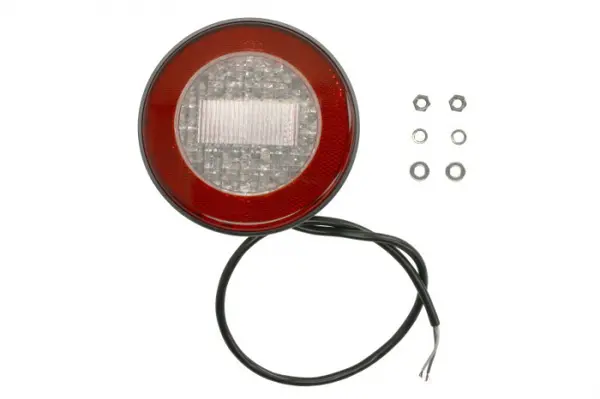 Stop spate stanga dreapta (LED, 24V, lumina de marsarier, reflector, lungime cablu: 0,5m, fi122mm)