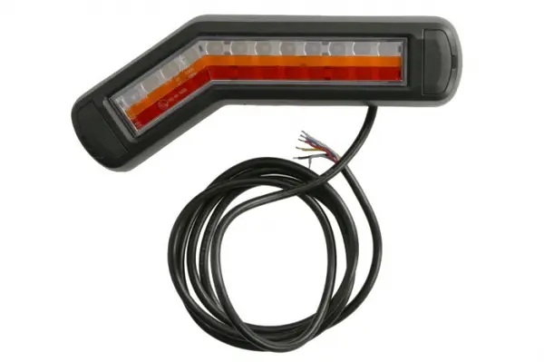 Stop spate stanga (LED, 12 24V, cu intermitent, cu far ceata, lumina de marsarier, cu stop, lumina de parcare, fara proiector, semnalizator dinamic, lungime cablu: 0,2m, 269x109 62x47,7mm)