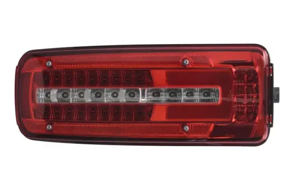 Stop spate stanga (LED, 24V, cu intermitent, cu far ceata, lumina de marsarier, cu stop, lumina de parcare, cu iluminare placuta ) potrivit DAF CF, LF, XF 106 10.12-