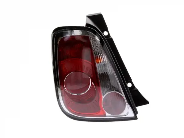 Stop spate Stanga (P21W RY10W, cadru negru) potrivit ABARTH 500 595 695, 500C 595C 695C; FIAT 500 07.07-