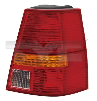 Stop tripla lampa spate dreapta (Semnalizator portocaliu, culoare sticla: rosu) VW BORA, GOLF COMBI 1997-2006