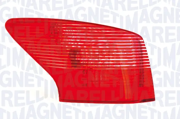 Stop tripla lampa spate dreapta (Semnalizator portocaliu, culoare sticla: rosu) PEUGEOT 407 COMBI 2004-2010