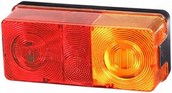 Stop tripla lampa spate stanga (12 24V, semnalizator, lumini stop, lumini pozitie, fara reflector)
