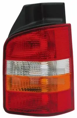 Stop tripla lampa spate stanga (Semnalizator portocaliu, culoare sticla: rosu) VW TRANSPORTER BUS CAROSERIE 2003-2009