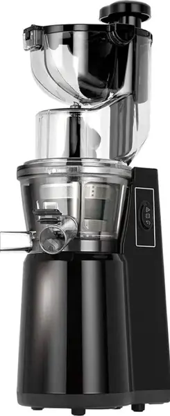 Storcator de fructe si legume MPM MSO-16, 200 W, 60 rotatii/minut, Fara BPA, Functie REVERSE, Protectie anti-picurare (Negru)